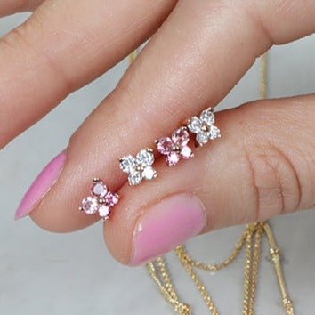 Pink Tourmaline Butterfly Stud Earrings Earrings Estella Collection #product_description# 14k Birthstone Earrings #tag4# #tag5# #tag6# #tag7# #tag8# #tag9# #tag10#