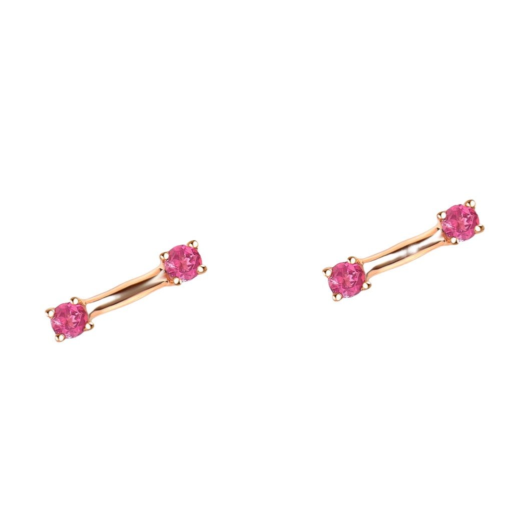 Pink Tourmaline Fashion Stud Earrings Earrings Estella Collection #product_description# 14k Earrings Gemstone #tag4# #tag5# #tag6# #tag7# #tag8# #tag9# #tag10#