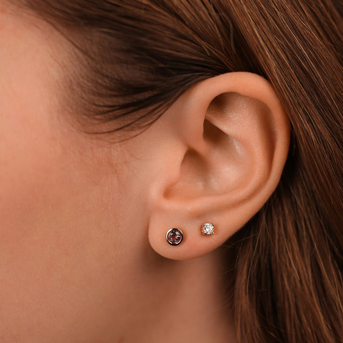 Round Amethyst Stud Earrings Bezel Earrings Estella Collection #product_description# 14k Amethyst Earrings #tag4# #tag5# #tag6# #tag7# #tag8# #tag9# #tag10#