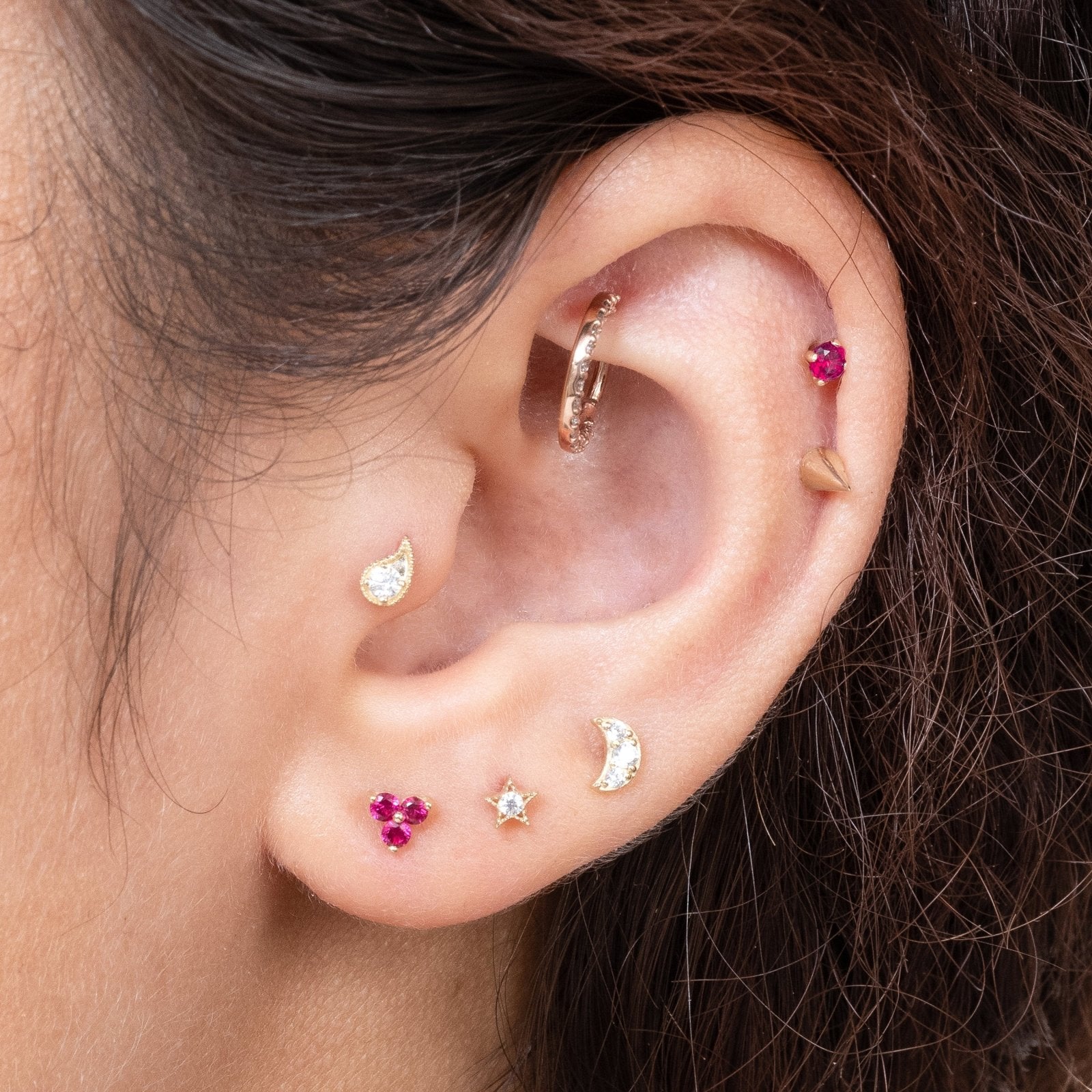 Ruby Cartilage Flat Back Earring Earrings Estella Collection #product_description# 18290 14k Birthstone Earrings birthstone jewelry #tag4# #tag5# #tag6# #tag7# #tag8# #tag9# #tag10# 2.5mm 5MM