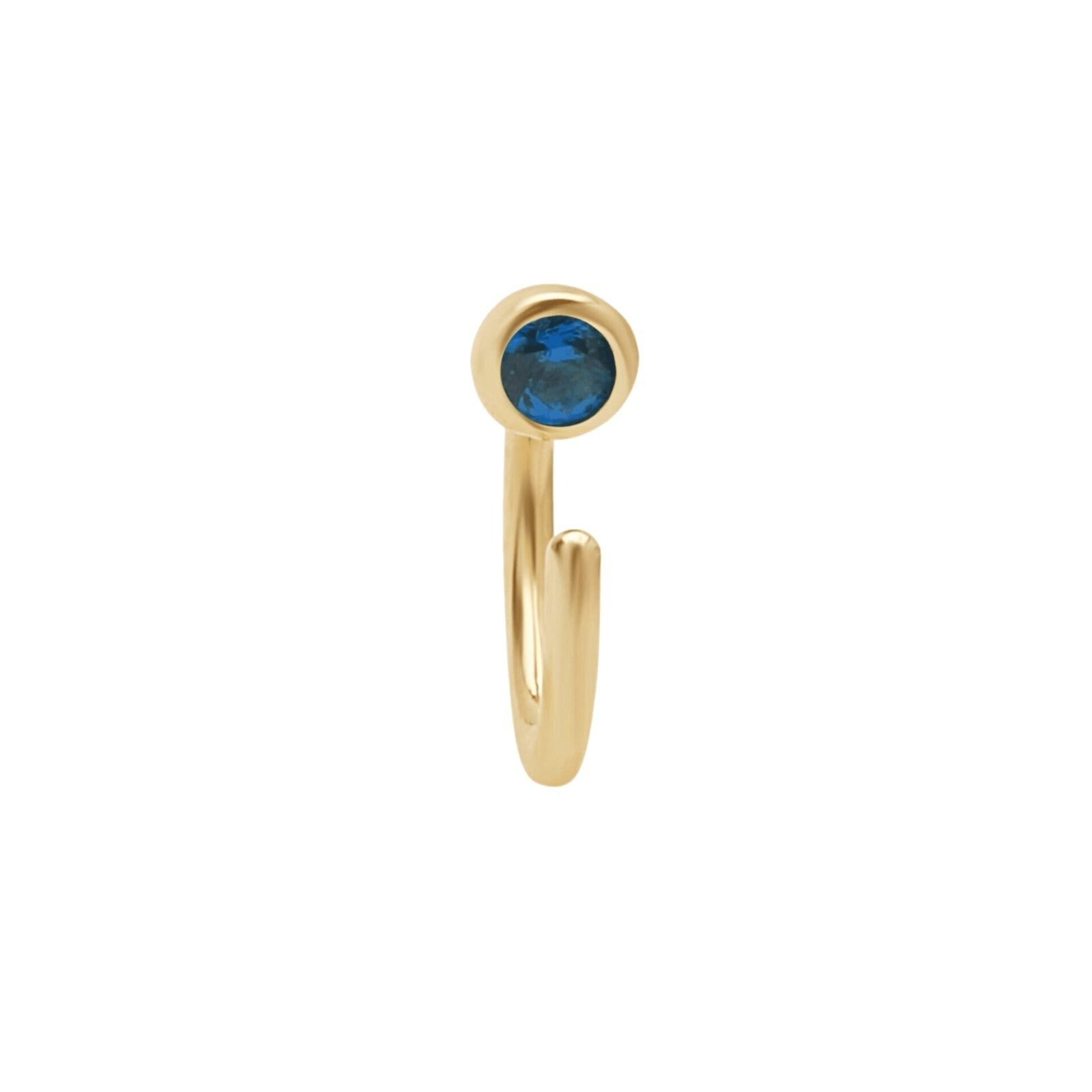 Sapphire Ear Cuff Earrings Estella Collection #product_description# 14k Birthstone Blue Gemstone #tag4# #tag5# #tag6# #tag7# #tag8# #tag9# #tag10#