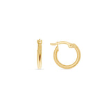 Solid 14k Yellow Gold Hoop Earring, 10mm Earrings Estella Collection #product_description# 14k Earrings Hoops #tag4# #tag5# #tag6# #tag7# #tag8# #tag9# #tag10#
