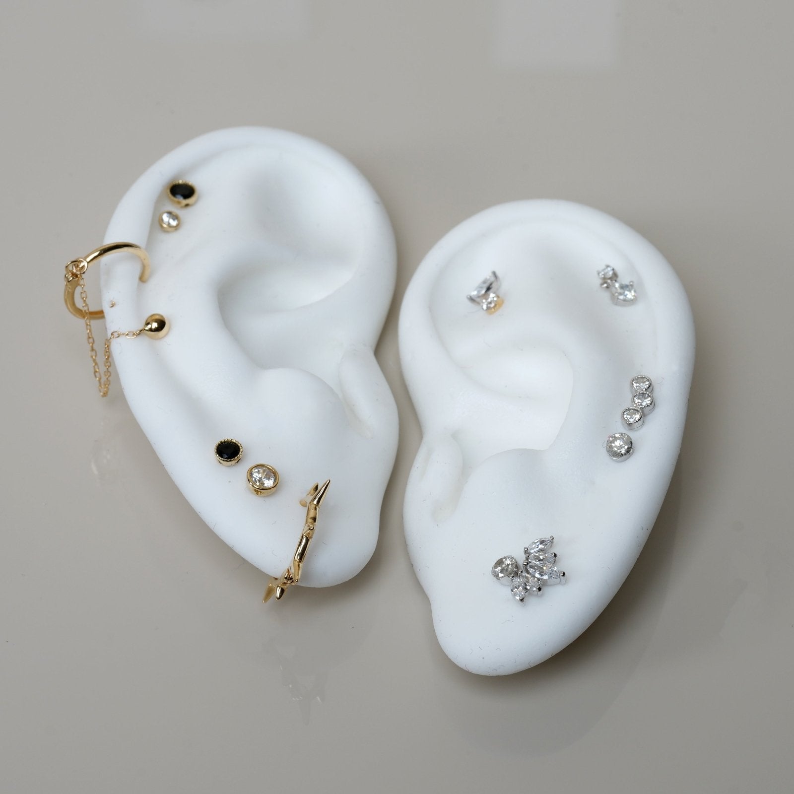 Spiked Huggie Hoop Earrings Estella Collection #product_description# 14k Cartilage Earring Cartilage Earrings #tag4# #tag5# #tag6# #tag7# #tag8# #tag9# #tag10#