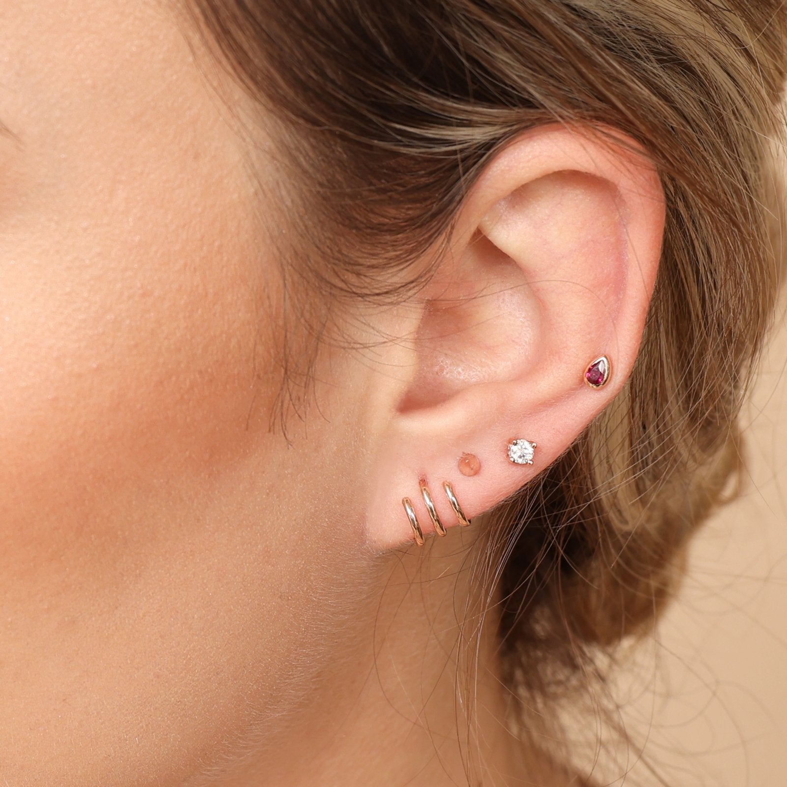 Triple Illusion Hoop Ball Back Huggie Stud Earrings Estella Collection #product_description# 17959 14k Earrings Make Collection #tag4# #tag5# #tag6# #tag7# #tag8# #tag9# #tag10#
