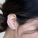 Turquoise Flat Back Stud in Braided Bezel Set Solid 14k Gold Earrings Estella Collection #product_description# 17942 14k Birthstone Cartilage Earring #tag4# #tag5# #tag6# #tag7# #tag8# #tag9# #tag10# 5MM