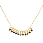 Black Onyx Fringe Necklace Necklaces Estella Collection #product_description# 17745 14k Birthstone Black #tag4# #tag5# #tag6# #tag7# #tag8# #tag9# #tag10#