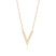 Chevron V Station Necklace in Solid Gold Necklaces Estella Collection #product_description# 17665 10k 14k Make Collection #tag4# #tag5# #tag6# #tag7# #tag8# #tag9# #tag10#
