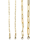 Classic Paperclip Chain Necklace Necklaces Estella Collection #product_description# 18188 14k Layering Necklace Make Collection #tag4# #tag5# #tag6# #tag7# #tag8# #tag9# #tag10# 16 Inches (2.75 mm)