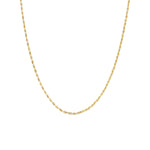 Classic Rope Chain Necklace in Solid 10k Gold Necklaces Estella Collection #product_description# 17845 10k 14k Layering Necklace #tag4# #tag5# #tag6# #tag7# #tag8# #tag9# #tag10# 16" Length
