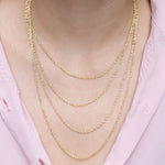 Classic Rope Chain Necklace in Solid 10k Gold Necklaces Estella Collection #product_description# 17845 10k 14k Layering Necklace #tag4# #tag5# #tag6# #tag7# #tag8# #tag9# #tag10# 16" Length