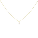 Clear Baguette Pendant Necklace Necklaces Estella Collection #product_description# 14k Colorless Gemstone Cubic Zirconia #tag4# #tag5# #tag6# #tag7# #tag8# #tag9# #tag10#