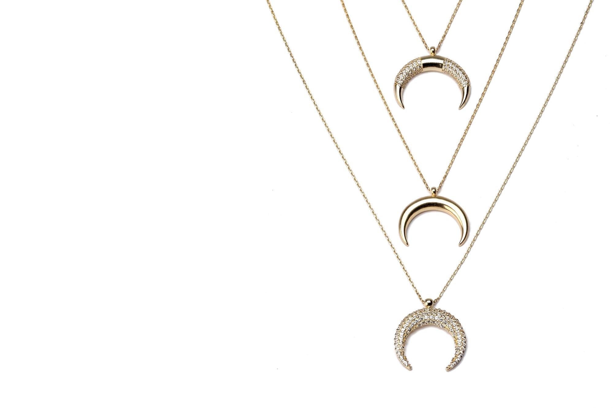 Crescent Moon Sapphire Necklace Necklaces Estella Collection #product_description# 17761 14k Birthstone Gemstone #tag4# #tag5# #tag6# #tag7# #tag8# #tag9# #tag10#