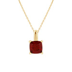 Cushion Cut Garnet Pendant Necklace Necklaces Estella Collection #product_description# 14k Birthstone Garnet #tag4# #tag5# #tag6# #tag7# #tag8# #tag9# #tag10#