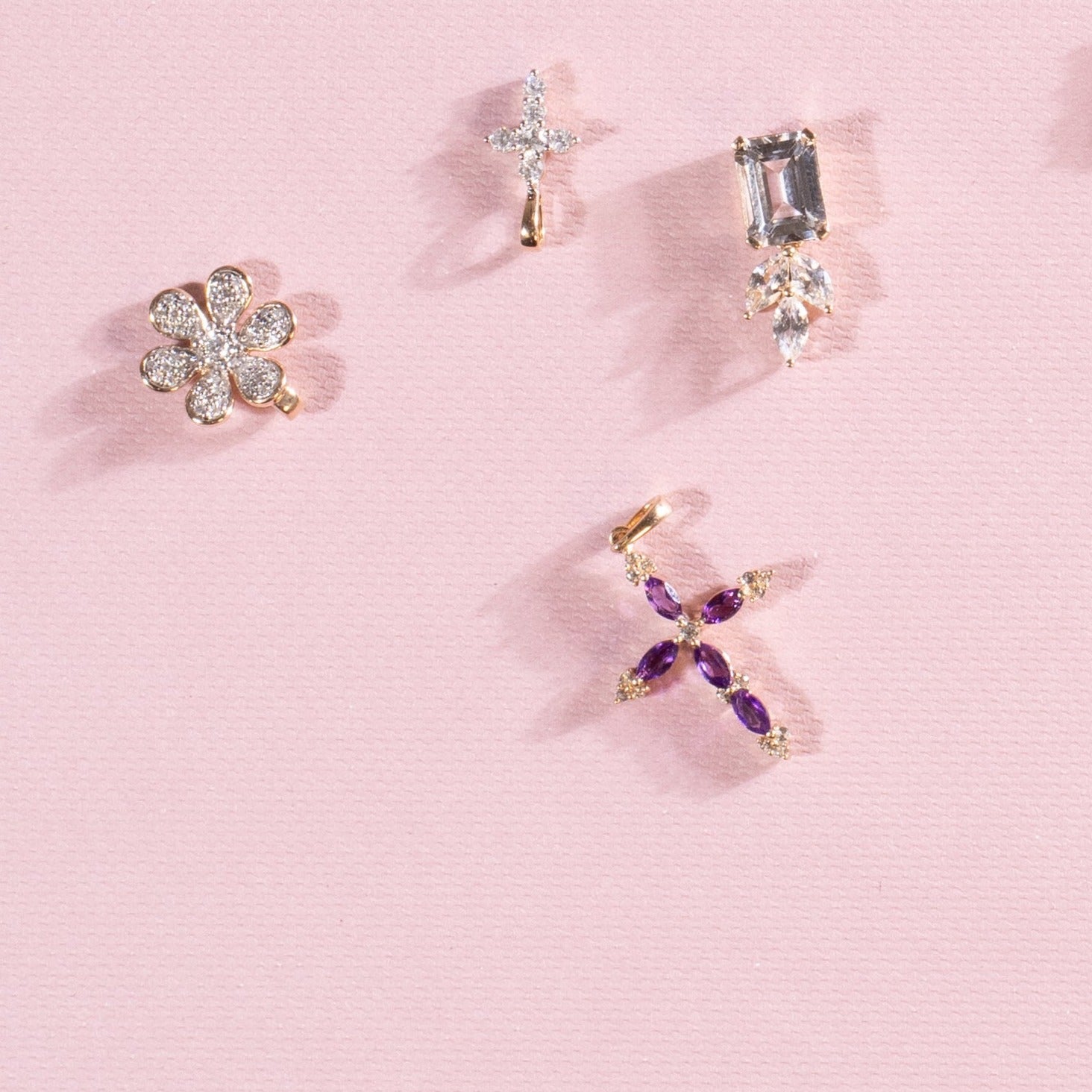 Dainty Amethyst and White Sapphire Cross Pendant Necklaces Estella Collection #product_description# 32714 Amethyst Made to Order Pendant Necklace #tag4# #tag5# #tag6# #tag7# #tag8# #tag9# #tag10#