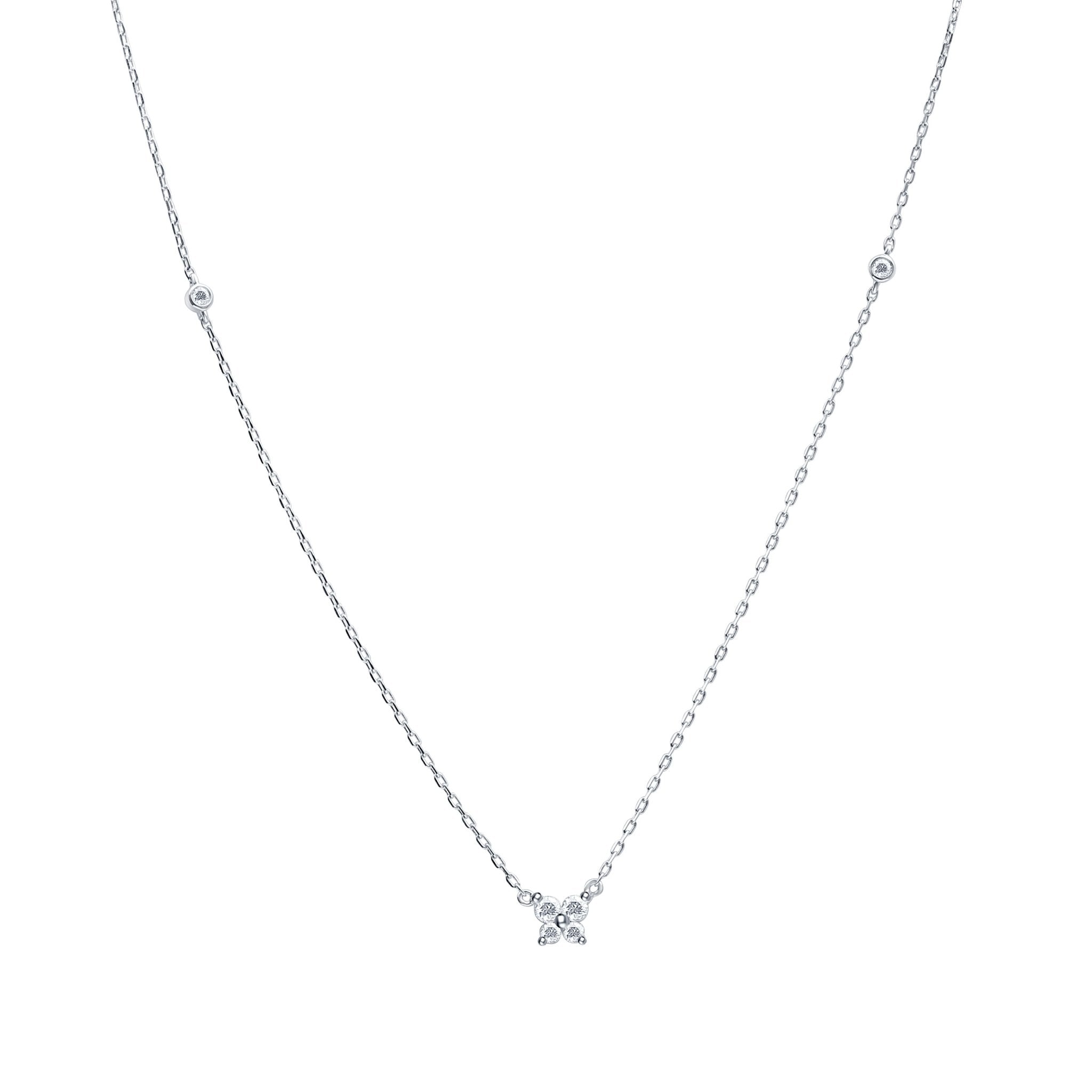 Diamond Butterfly Station Necklace Necklaces Estella Collection #product_description# 17294 Birthstone Birthstone Jewelry Diamond #tag4# #tag5# #tag6# #tag7# #tag8# #tag9# #tag10#