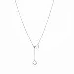 Diamond Clover Lariat Bolo Necklace Necklaces Estella Collection #product_description# 17187 14k Birthstone Birthstone Jewelry #tag4# #tag5# #tag6# #tag7# #tag8# #tag9# #tag10#
