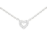 Diamond Heart Station Necklace Necklaces Estella Collection #product_description# 18211 14k Colorless Gemstone Diamond #tag4# #tag5# #tag6# #tag7# #tag8# #tag9# #tag10#