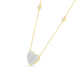 Diamond Pave Heart Necklace Necklaces Estella Collection #product_description# 32699 Diamond Made to Order Pendant Necklace #tag4# #tag5# #tag6# #tag7# #tag8# #tag9# #tag10#