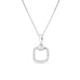 Diamond Pavé Square Cushion Pendant Necklace Necklaces Estella Collection #product_description# 17548 14k Diamond Gemstone #tag4# #tag5# #tag6# #tag7# #tag8# #tag9# #tag10#