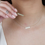 Five Row Diamond Pavé Bar Necklace Necklaces Estella Collection #product_description# 17725 14k Diamond Gemstone #tag4# #tag5# #tag6# #tag7# #tag8# #tag9# #tag10#