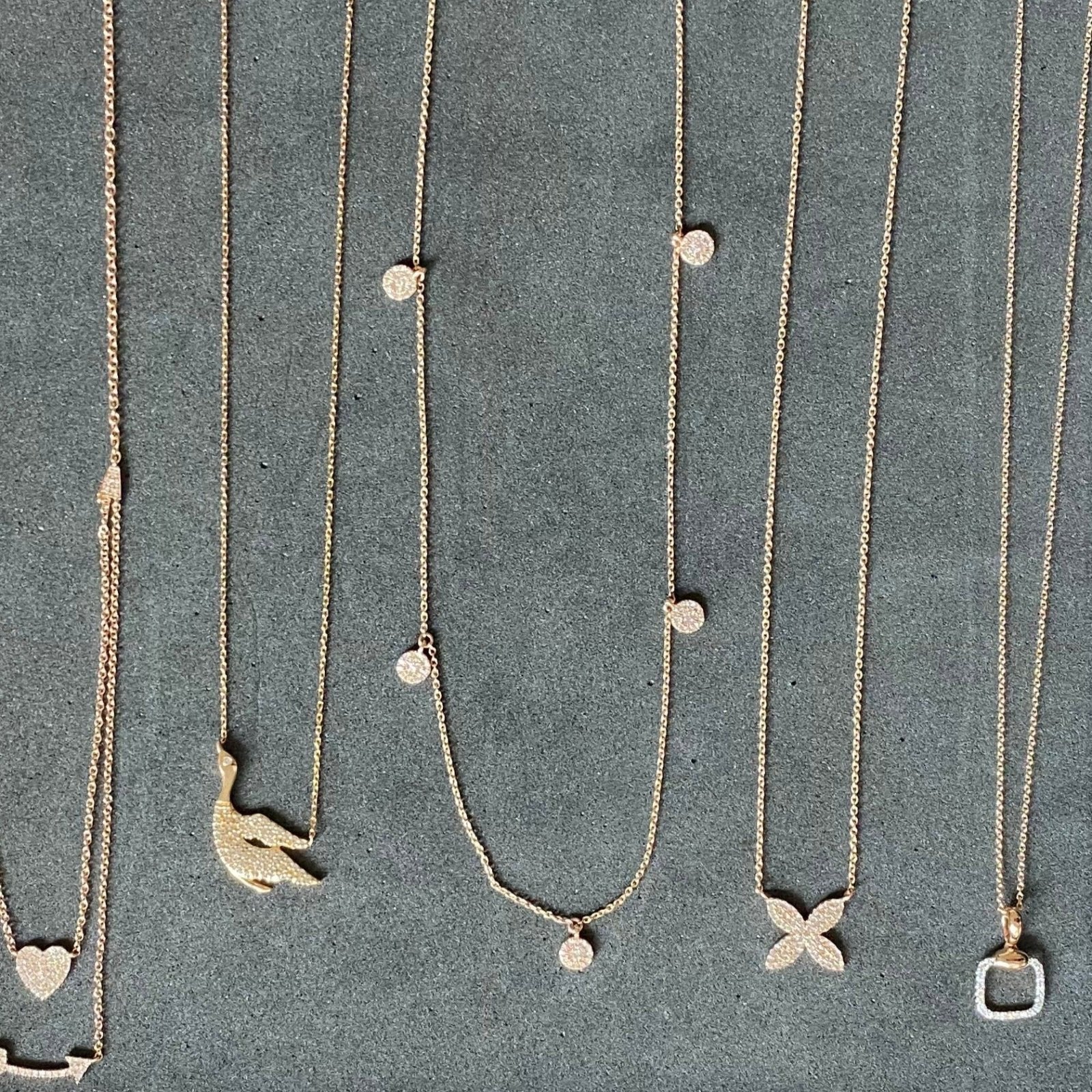 Four Petal Diamond Pavé Flower Necklace Necklaces Estella Collection #product_description# 17714 14k Diamond Flower Jewelry #tag4# #tag5# #tag6# #tag7# #tag8# #tag9# #tag10#