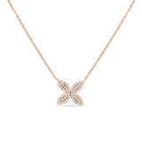 Four Petal Diamond Pavé Flower Necklace Necklaces Estella Collection #product_description# 17716 14k Diamond Flower Jewelry #tag4# #tag5# #tag6# #tag7# #tag8# #tag9# #tag10#