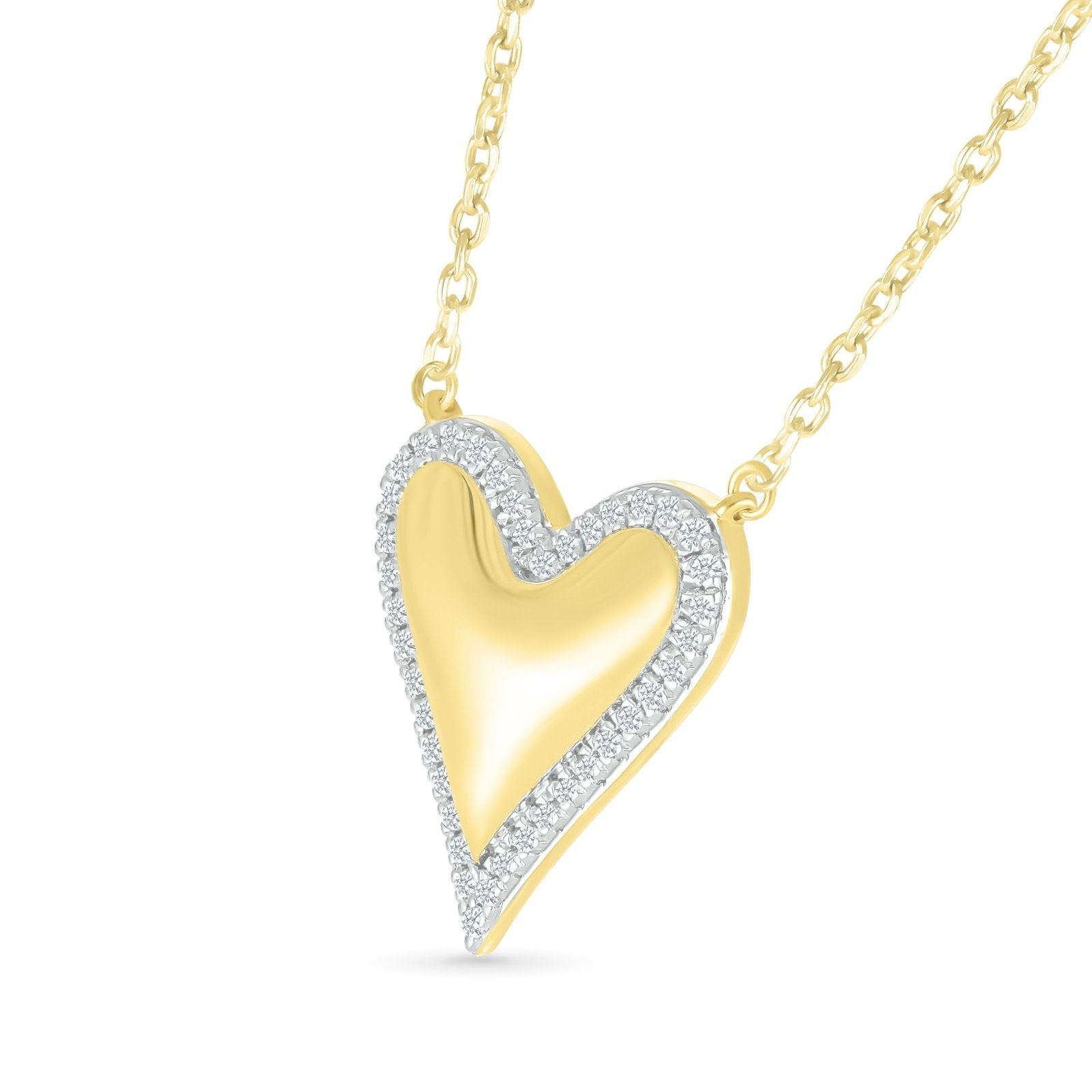 Heart with Diamond Halo Necklace Necklaces Estella Collection #product_description# 32701 Colorless Gemstone Diamond Garnet #tag4# #tag5# #tag6# #tag7# #tag8# #tag9# #tag10#