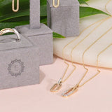Interlocking Braided Gold and Diamond Paperclip Necklace Necklaces Estella Collection #product_description# 32718 925 Diamond Made to Order #tag4# #tag5# #tag6# #tag7# #tag8# #tag9# #tag10#