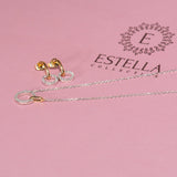 Interlocking Diamond and Gold Circle Necklace Necklaces Estella Collection #product_description# 32687 925 Diamond Made to Order #tag4# #tag5# #tag6# #tag7# #tag8# #tag9# #tag10#