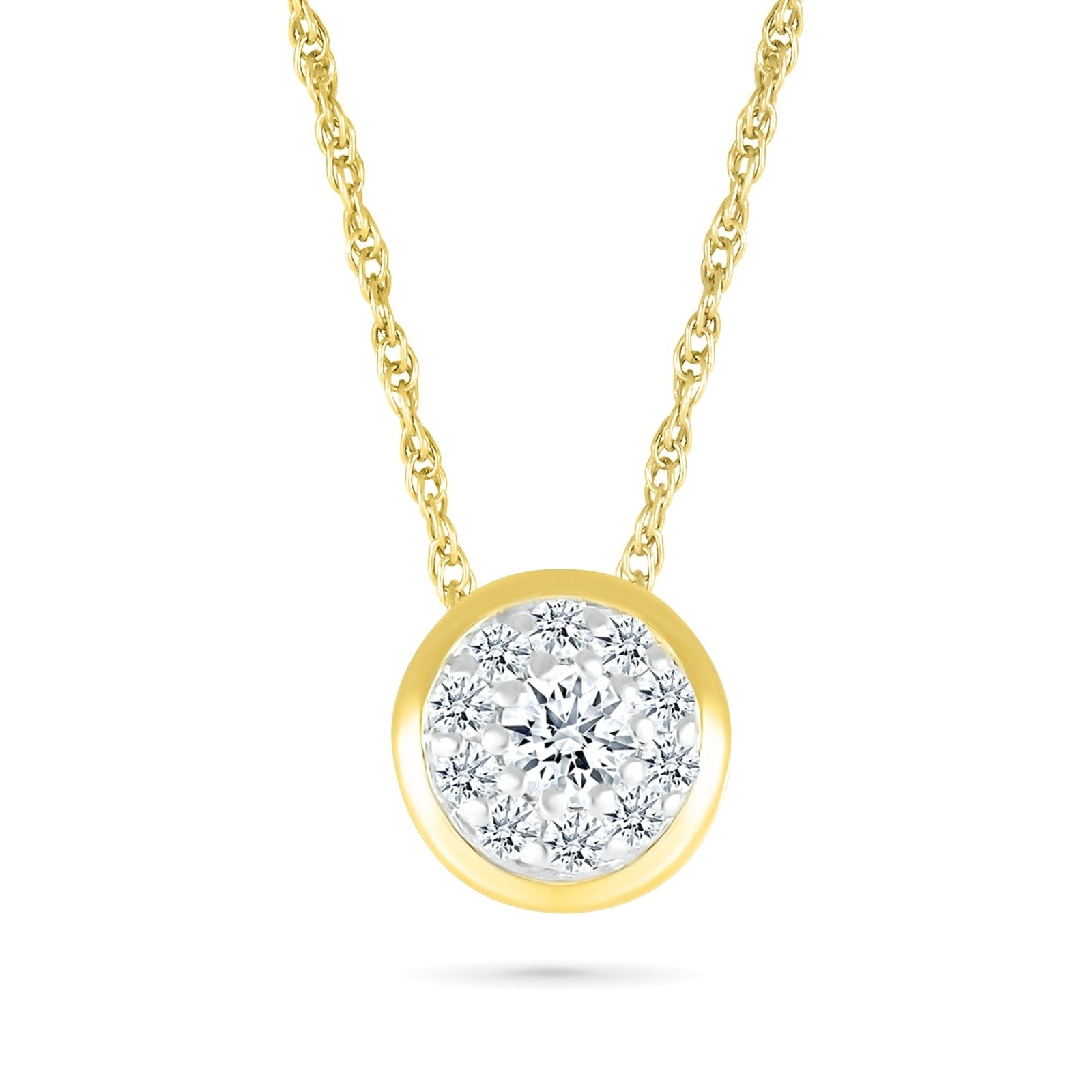 Round Diamond Illusion Necklace Necklaces Estella Collection #product_description# 32741 Diamond Made to Order Pendant Necklace #tag4# #tag5# #tag6# #tag7# #tag8# #tag9# #tag10#
