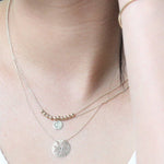 Sliding Bead Necklace in Solid Yellow Gold Necklaces Estella Collection #product_description# 17653 Layering Necklace Make Collection Ready to Ship #tag4# #tag5# #tag6# #tag7# #tag8# #tag9# #tag10#