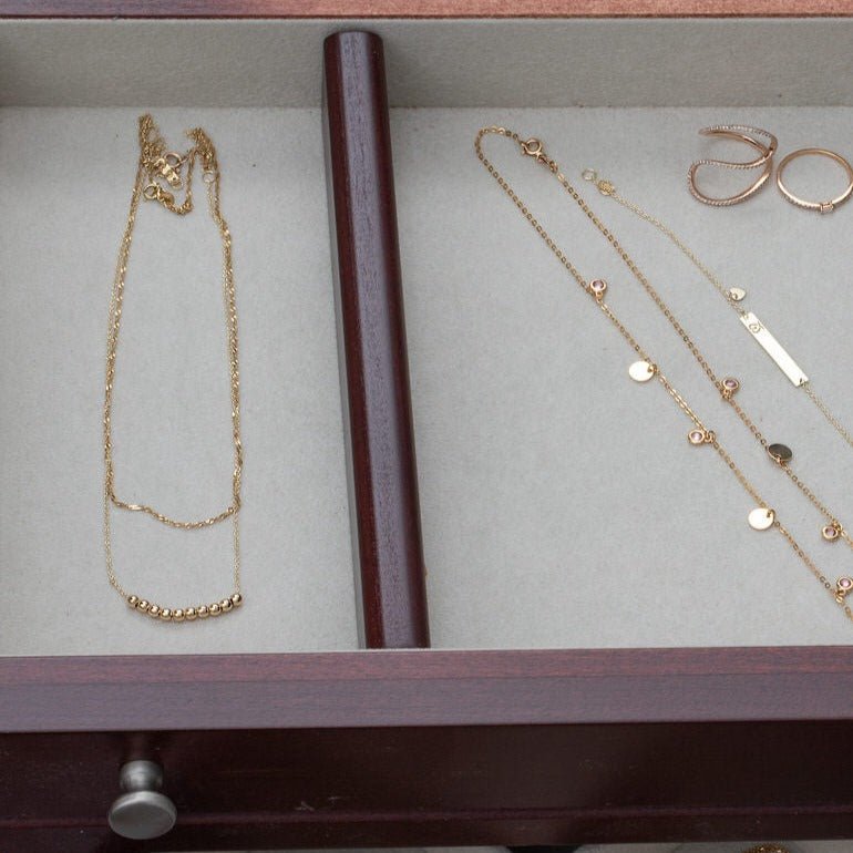 Sliding Bead Necklace in Solid Yellow Gold Necklaces Estella Collection #product_description# 17653 Layering Necklace Make Collection Ready to Ship #tag4# #tag5# #tag6# #tag7# #tag8# #tag9# #tag10#