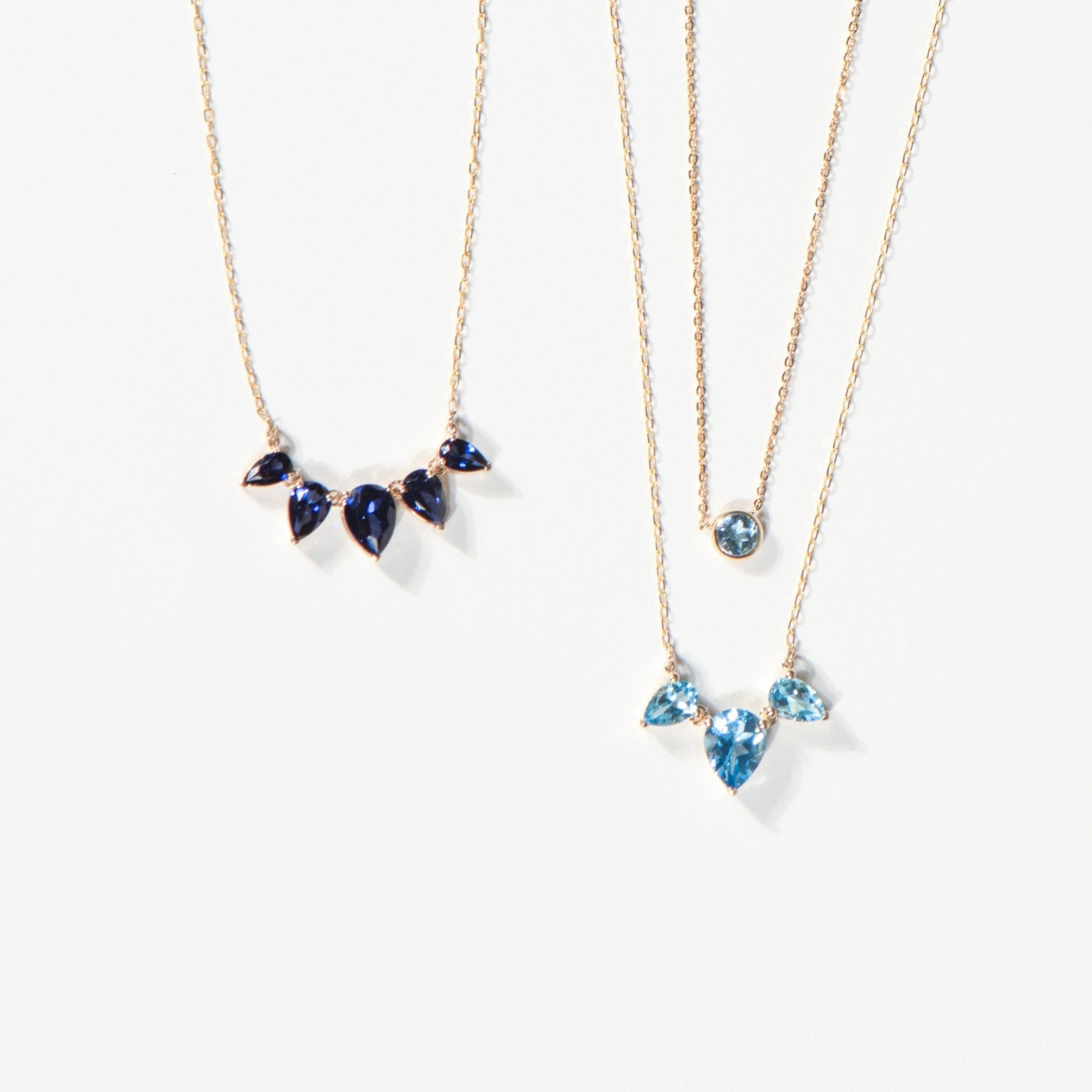 Teardrop Shaped Blue Sapphire Necklace Necklaces Estella Collection #product_description# 32712 10k blue Blue Gemstone #tag4# #tag5# #tag6# #tag7# #tag8# #tag9# #tag10#