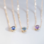 Aquamarine Station Necklace Station Necklace Bezel Set in 14k Gold Necklaces Estella Collection #product_description# 18404 14k Aquamarine Birthstone #tag4# #tag5# #tag6# #tag7# #tag8# #tag9# #tag10# 3MM