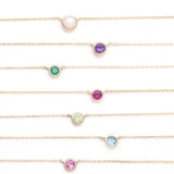 Aquamarine Station Necklace Station Necklace Bezel Set in 14k Gold Necklaces Estella Collection #product_description# 18404 14k Aquamarine Birthstone #tag4# #tag5# #tag6# #tag7# #tag8# #tag9# #tag10# 3MM