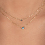 Aquamarine Station Necklace Station Necklace Bezel Set in 14k Gold Necklaces Estella Collection #product_description# 18404 14k Aquamarine Birthstone #tag4# #tag5# #tag6# #tag7# #tag8# #tag9# #tag10# 3MM