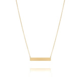 Bar Monogram Nameplate Necklace in Solid Gold Necklaces Estella Collection #product_description# 17656 10k Make Collection Personalized Jewelry #tag4# #tag5# #tag6# #tag7# #tag8# #tag9# #tag10#