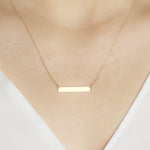 Bar Monogram Nameplate Necklace in Solid Gold Necklaces Estella Collection #product_description# 17656 10k Make Collection Personalized Jewelry #tag4# #tag5# #tag6# #tag7# #tag8# #tag9# #tag10#