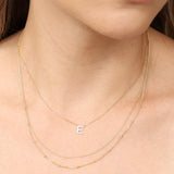 Beaded And Cuban Double Layer Chain Necklace Necklaces Estella Collection #product_description# 14k Layering Necklace Ready to Ship #tag4# #tag5# #tag6# #tag7# #tag8# #tag9# #tag10#