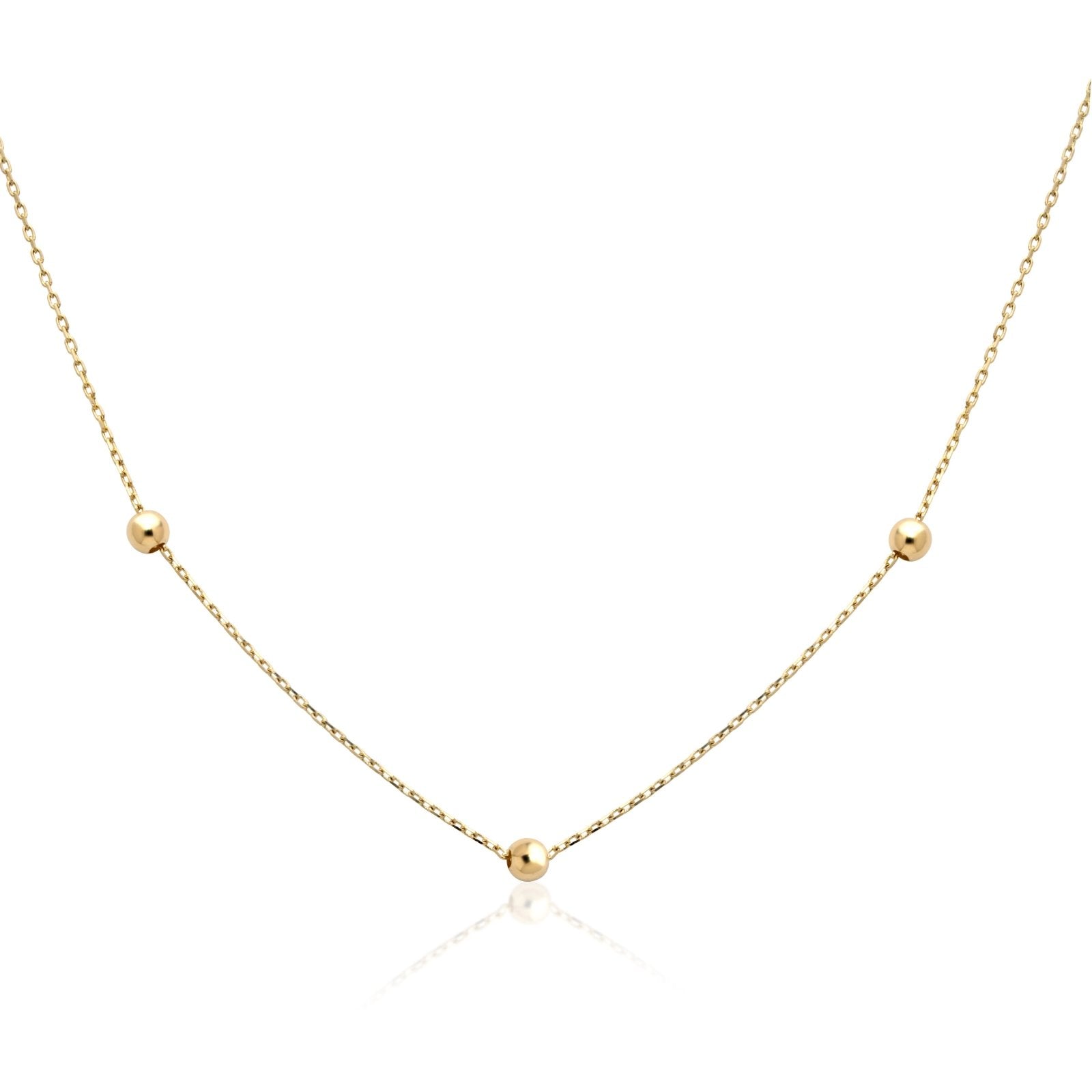 Beaded Station Layering Necklace , 32" Necklaces Estella Collection #product_description# 14k Layering Necklace Make Collection #tag4# #tag5# #tag6# #tag7# #tag8# #tag9# #tag10#