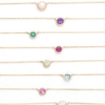 Blue Topaz Station Necklace Bezel Set in 14k Gold Necklaces Estella Collection #product_description# 18423 14k Birthstone Blue Gemstone #tag4# #tag5# #tag6# #tag7# #tag8# #tag9# #tag10# 3MM
