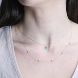 Blue Topaz Teardrop Pendant Necklace Necklaces Estella Collection #product_description# 17764 14k Birthstone Blue Gemstone #tag4# #tag5# #tag6# #tag7# #tag8# #tag9# #tag10#