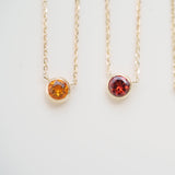 Citrine Station Necklace Bezel Set in 14k Gold Necklaces Estella Collection #product_description# 18421 14k Birthstone Citrine #tag4# #tag5# #tag6# #tag7# #tag8# #tag9# #tag10# 3MM