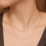 Classic Diamond Initial Charm Necklace Necklaces Estella Collection #product_description# 17998 14k Diamond Gemstone #tag4# #tag5# #tag6# #tag7# #tag8# #tag9# #tag10# A 14k Yellow Gold