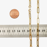 Classic Paperclip Chain Necklace Necklaces Estella Collection #product_description# 18188 14k Layering Necklace Make Collection #tag4# #tag5# #tag6# #tag7# #tag8# #tag9# #tag10# 16 Inches (2.75 mm)