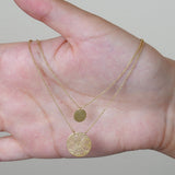 Double Wrap Disc & Medallion Necklace Necklaces Estella Collection #product_description# 17657 10k Layering Necklace Make Collection #tag4# #tag5# #tag6# #tag7# #tag8# #tag9# #tag10#