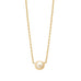 Freshwater Pearl Station Necklace Bezel Set in 14k Gold Necklaces Estella Collection #product_description# 18411 14k Birthstone Gemstone #tag4# #tag5# #tag6# #tag7# #tag8# #tag9# #tag10# 3MM