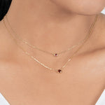 Garnet Station Necklace Bezel Set in 14k Gold Necklaces Estella Collection #product_description# 18400 14k Birthstone Garnet #tag4# #tag5# #tag6# #tag7# #tag8# #tag9# #tag10# 3MM