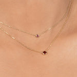 Garnet Station Necklace Bezel Set in 14k Gold Necklaces Estella Collection #product_description# 18400 14k Birthstone Garnet #tag4# #tag5# #tag6# #tag7# #tag8# #tag9# #tag10# 3MM