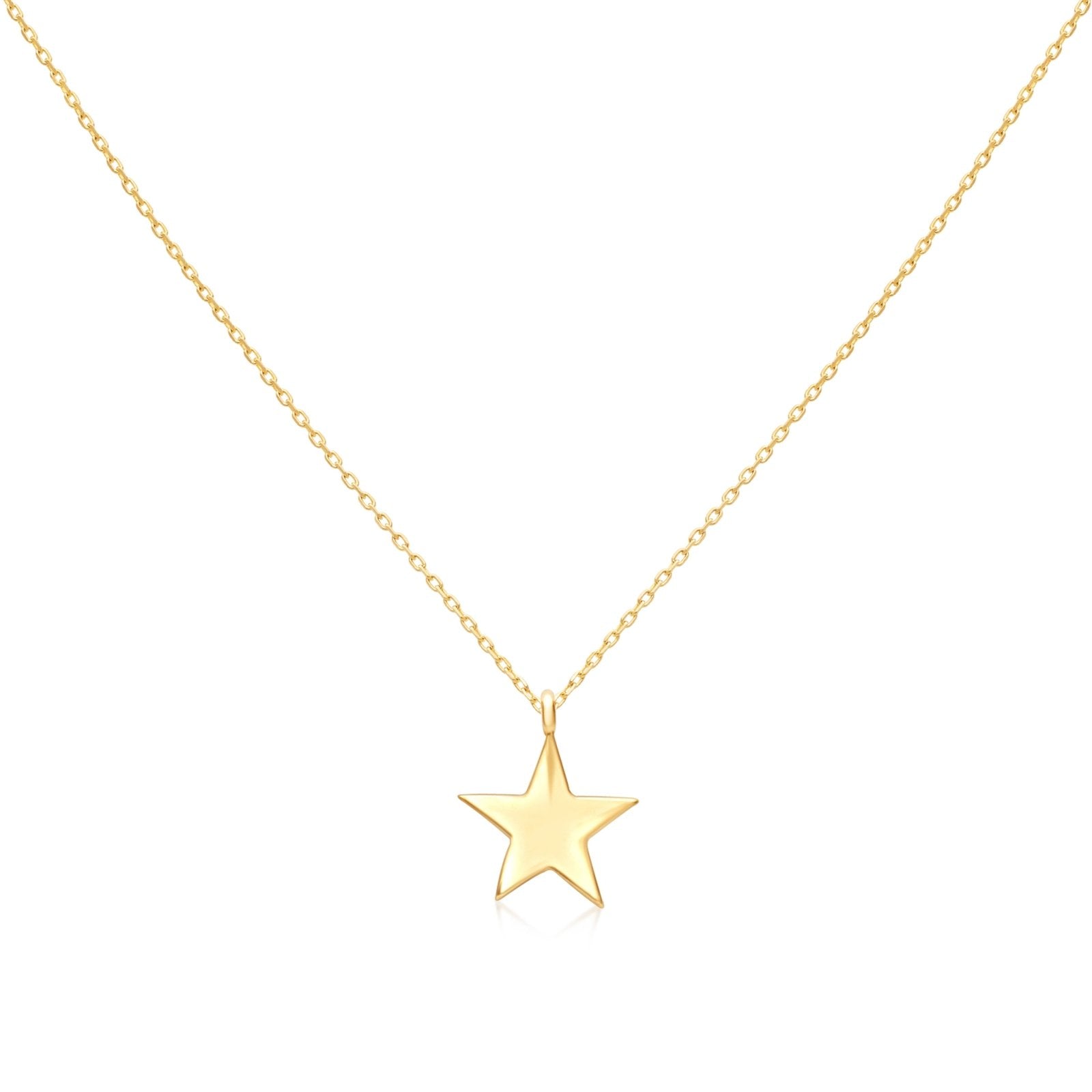 Lucky Star Necklace Necklaces Estella Collection #product_description# 14k Make Collection Pendant Necklace #tag4# #tag5# #tag6# #tag7# #tag8# #tag9# #tag10#